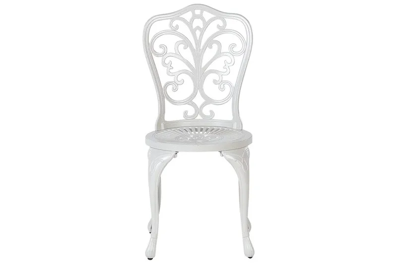 Puutarhatuolit 2 kpl Triora - Valkoinen - Puutarhakalusteet - Puutarhatuoli - Karmituoli ulos