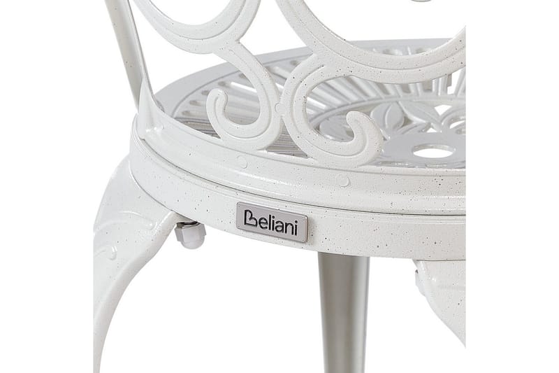 Puutarhatuolit 2 kpl Triora - Valkoinen - Puutarhakalusteet - Puutarhatuoli - Karmituoli ulos