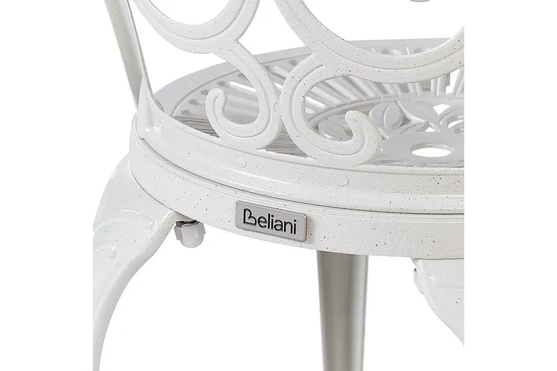 Puutarhatuolit 2 kpl Triora - Valkoinen - Puutarhakalusteet - Puutarhatuoli - Karmituoli ulos