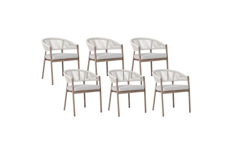 Puutarhatuolit 6 kpl Flavia, undefined