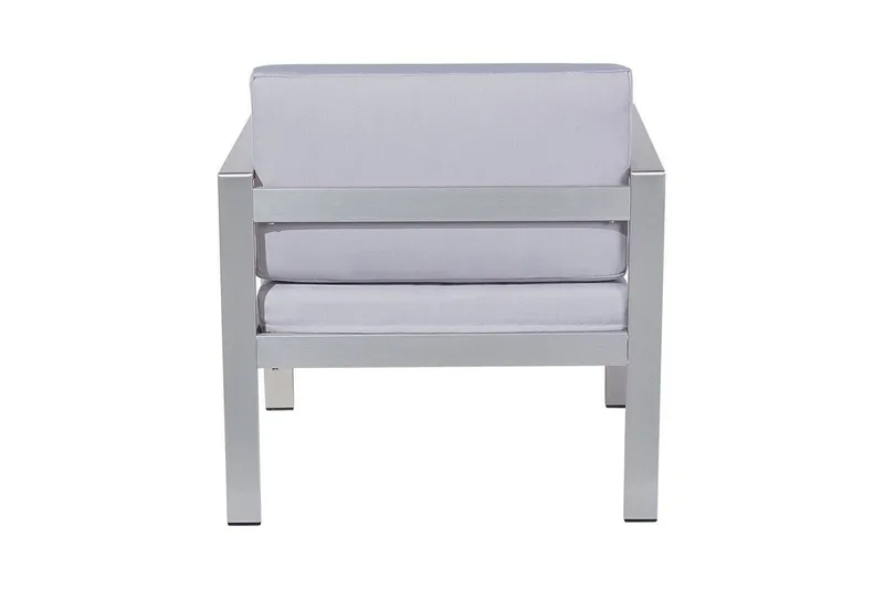 Racale Käsinojatuoli - Vaalean Harmaa - Puutarhakalusteet - Puutarhatuoli - Karmituoli ulos