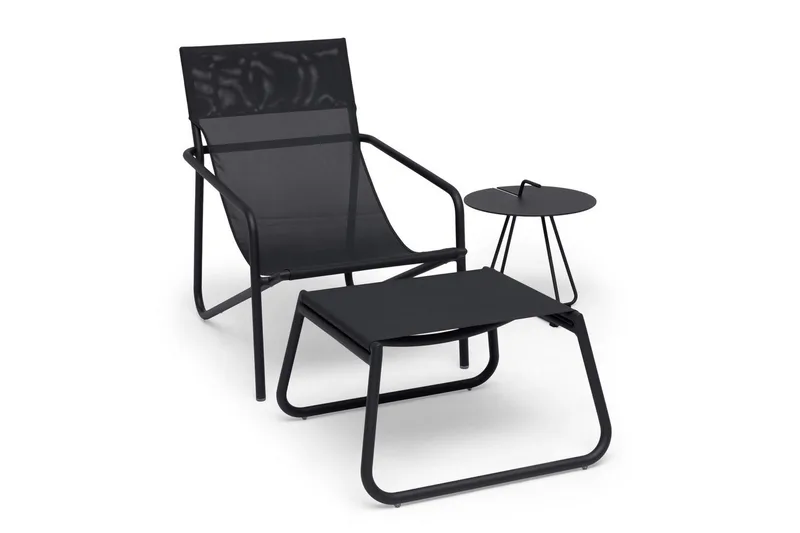 Rahi Hillerstorp Sandholma Tummanharmaa - Tummanharmaa - Puutarhakalusteet - Puutarhatuoli - Parveketuoli & taittotuoli ulos