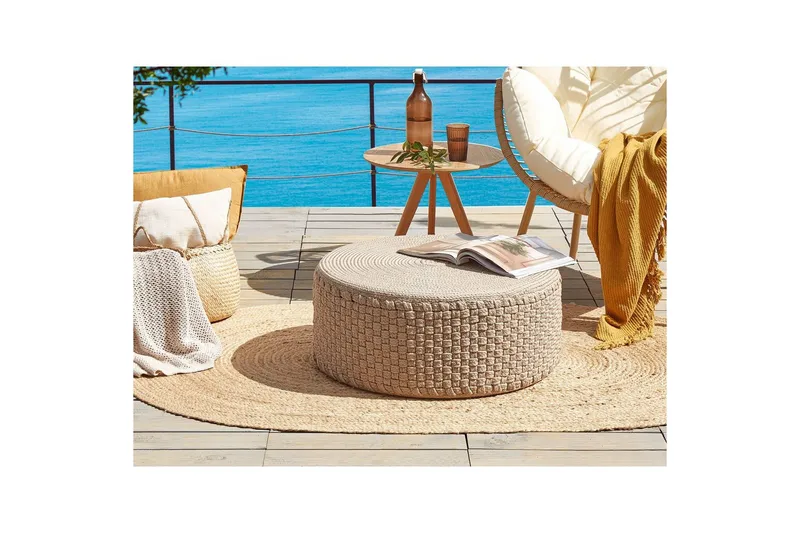 Rahi Mithi Beige - Beige - Puutarhakalusteet - Puutarhatuoli - Säkkituoli ulos