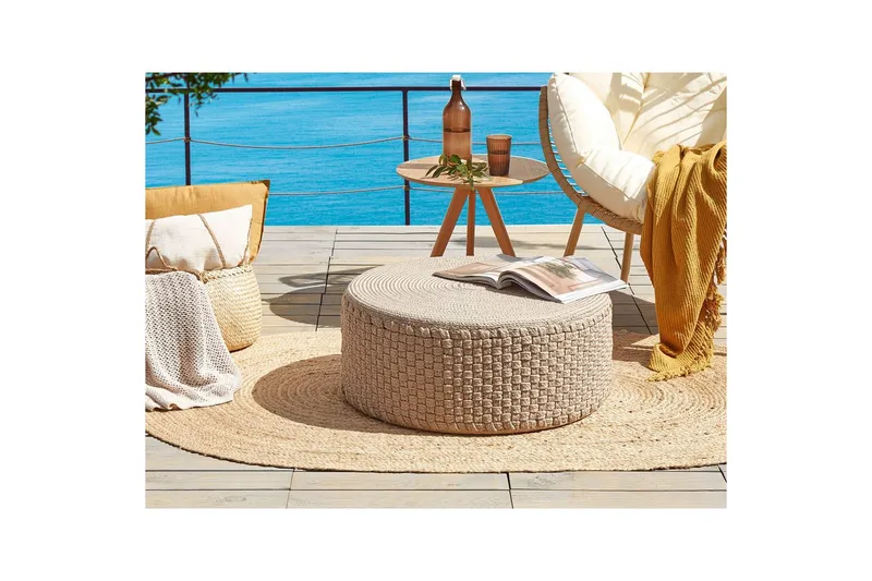 Rahi Mithi Beige - Beige - Puutarhakalusteet - Puutarhatuoli - Säkkituoli ulos