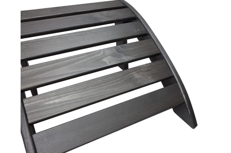 Jakkara Cranston - Kahvimusta - Puutarhakalusteet - Puutarhatuoli - Jalkarahi & jakkara ulkokäyttöön