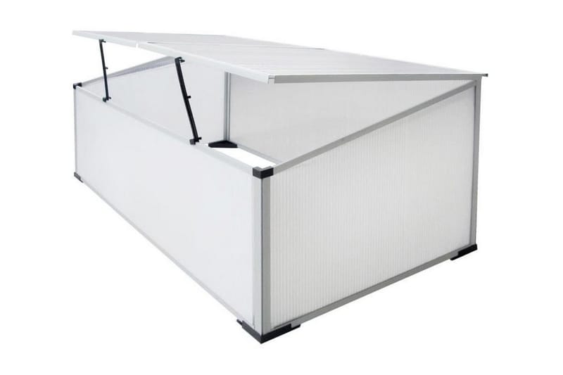 Kylmärunko Kasvihuone Kahdella Kannella 110 x 41 x 55 cm - Läpinäkyvä - Puutarhakalusteet - Puutarhatuoli - Jalkarahi & jakkara ulkokäyttöön