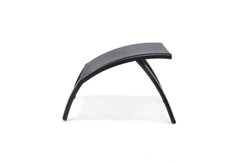 Panama Jalkatuoli 62x48 cm Musta - Lifestyle Garden - Puutarhakalusteet - Puutarhatuoli - Jalkarahi & jakkara ulkokäyttöön