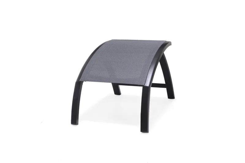 Panama Jalkatuoli 62x48 cm Musta, Lifestyle Garden