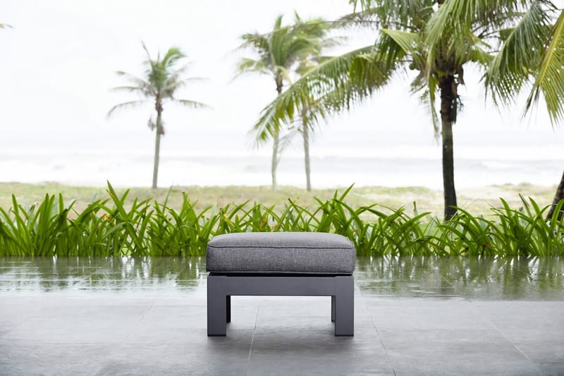 Rahi Palau - Harmaa - Puutarhakalusteet - Puutarhatuoli - Jalkarahi & jakkara ulkokäyttöön