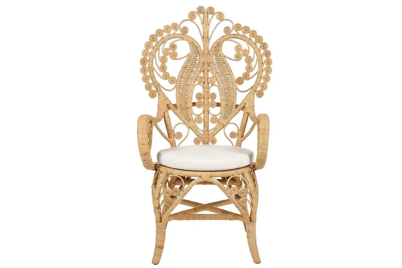 Riikinkukkotuoli Carrara - Puutarhakalusteet - Puutarhatuoli - Karmituoli ulos