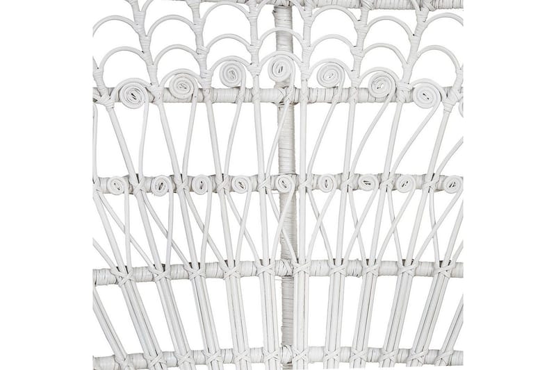 Riikinkukkotuoli Emmanuelle - Valkoinen - Puutarhakalusteet - Puutarhatuoli - Ulkotilan nojatuolit