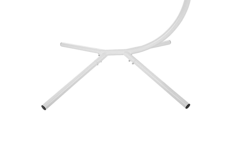 Riipputuoli Adria - Valkoinen, Harmaa - Puutarhakalusteet - Puutarhatuoli - Riipputuoli