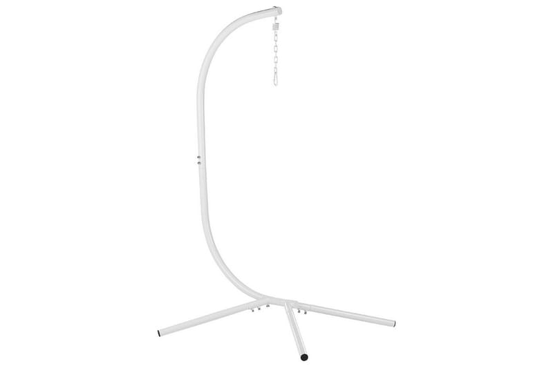 Riipputuoli Adria - Valkoinen, Harmaa - Puutarhakalusteet - Puutarhatuoli - Riipputuoli