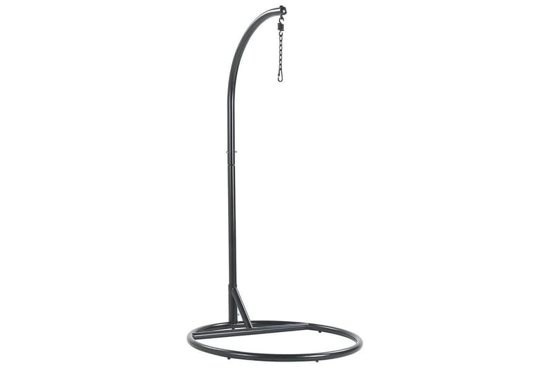 Riipputuoli Allera - Musta, Harmaa - Puutarhakalusteet - Puutarhatuoli - Riipputuoli