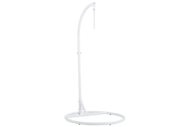 Riipputuoli Allera - Valkoinen, Harmaa - Puutarhakalusteet - Puutarhatuoli - Riipputuoli