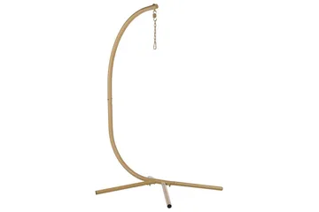 Riipputuoli Arco - Beige, valkoinen - Puutarhakalusteet - Puutarhatuoli - Riipputuoli