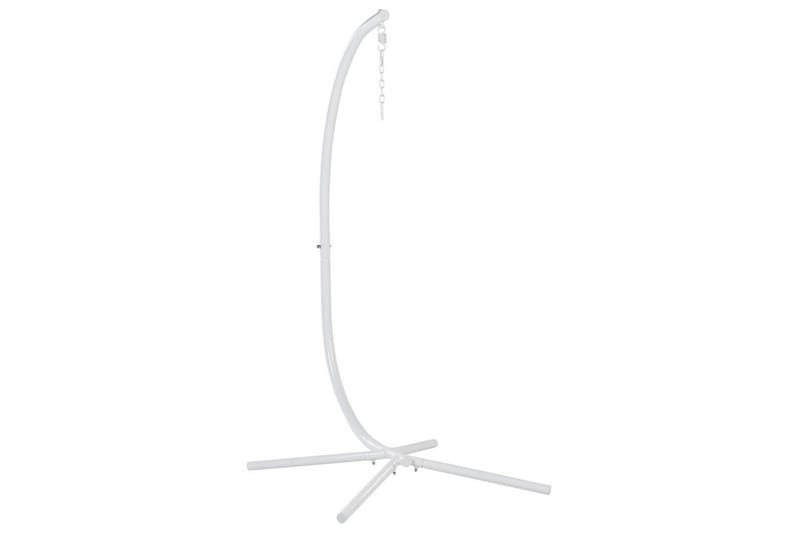 Riipputuoli Arco - Valkoinen, Harmaa - Puutarhakalusteet - Puutarhatuoli - Riipputuoli