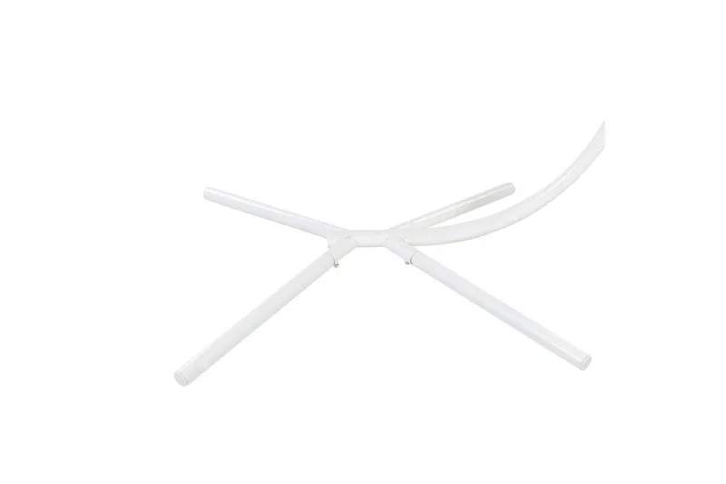 Riipputuoli Arco - Valkoinen, Harmaa - Puutarhakalusteet - Puutarhatuoli - Riipputuoli