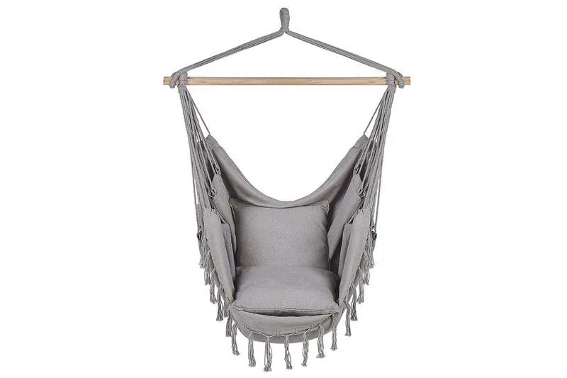 Riipputuoli Bonea - Vaaleanharmaa - Puutarhakalusteet - Puutarhatuoli - Riipputuoli