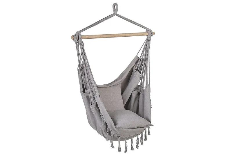 Riipputuoli Bonea - Vaaleanharmaa - Puutarhakalusteet - Puutarhatuoli - Riipputuoli