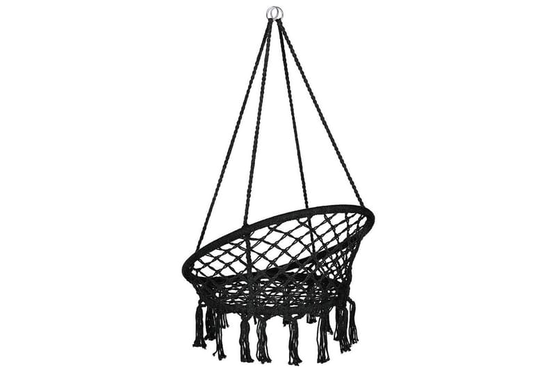 Riipputuoli Gabella - Musta - Puutarhakalusteet - Puutarhatuoli - Riipputuoli