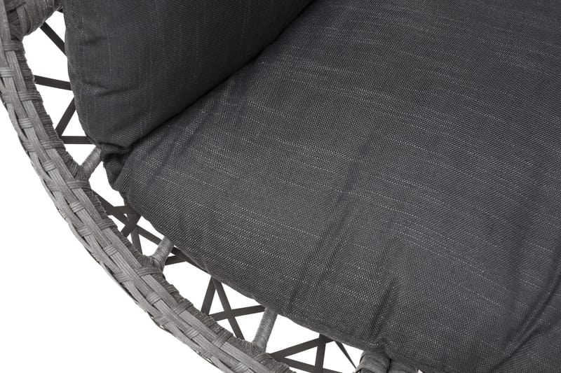 Hillerstorp Droppen Lepotuoli - Harmaa - Puutarhakalusteet - Puutarhatuoli - Riipputuoli