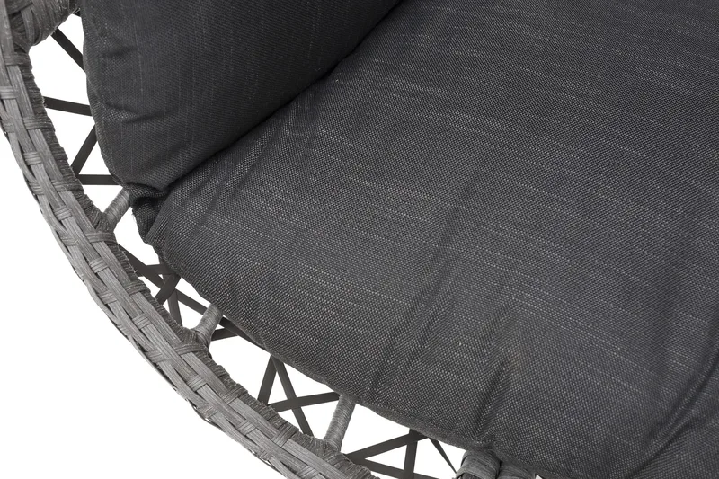 Hillerstorp Droppen Lepotuoli - Harmaa - Puutarhakalusteet - Puutarhatuoli - Riipputuoli