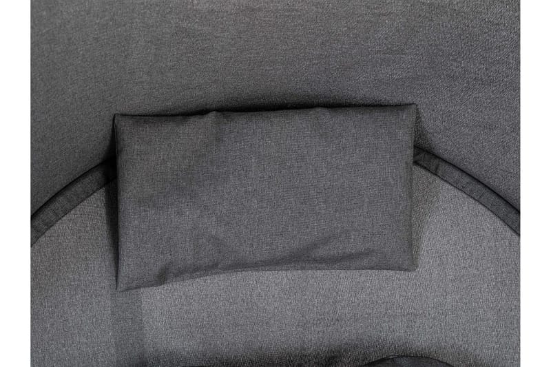 Riippukeinu Ulkokäyttöön jalustalla ja katolla – Keinu – Riipputuoli - Musta - Puutarhakalusteet - Puutarhatuoli - Riipputuoli