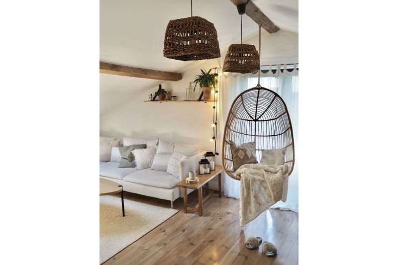 Riipputuoli Brattorp - Beige - Puutarhakalusteet - Puutarhatuoli - Riipputuoli