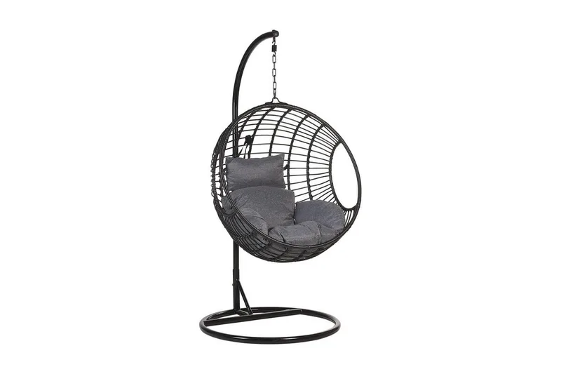 Riipputuoli Bunsta jalustalla, Musta