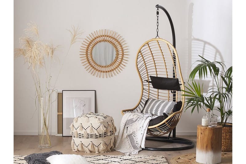 Riipputuoli Egebybacke jalustalla - Beige - Puutarhakalusteet - Puutarhatuoli - Riipputuoli