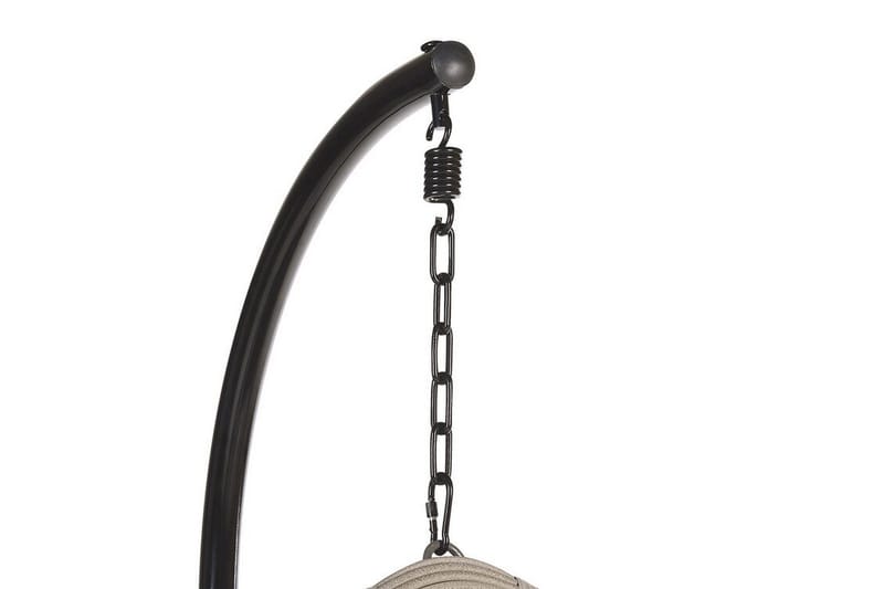 Riipputuoli Izamar jalustalla - Harmaa - Puutarhakalusteet - Puutarhatuoli - Riipputuoli