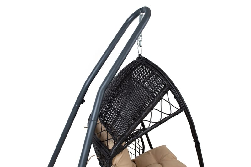 Riipputuoliteline Tummanharmaa - Puutarhakalusteet - Puutarhatuoli - Riipputuoli