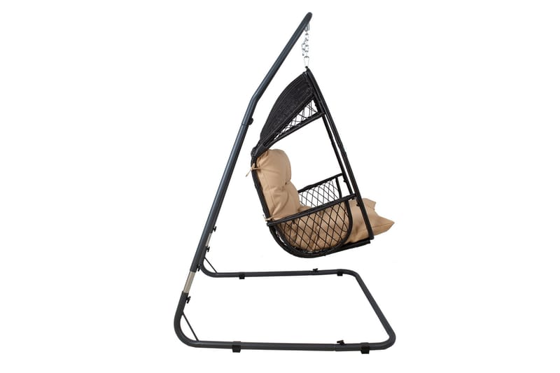 Riipputuoliteline Tummanharmaa - Puutarhakalusteet - Puutarhatuoli - Riipputuoli