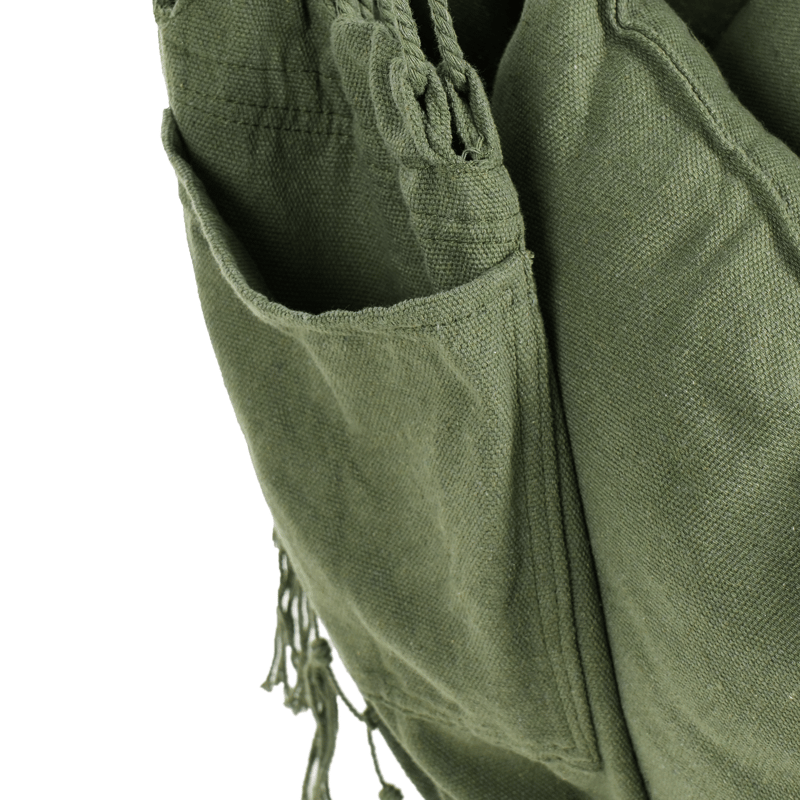 Riipputuoli ulos Bonea Puuvilla - Vihreä - Puutarhakalusteet - Puutarhatuoli - Riipputuoli