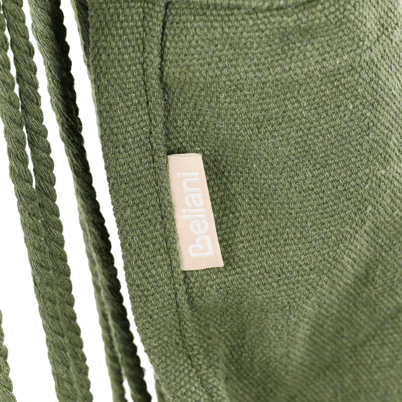 Riipputuoli ulos Bonea Puuvilla - Vihreä - Puutarhakalusteet - Puutarhatuoli - Riipputuoli