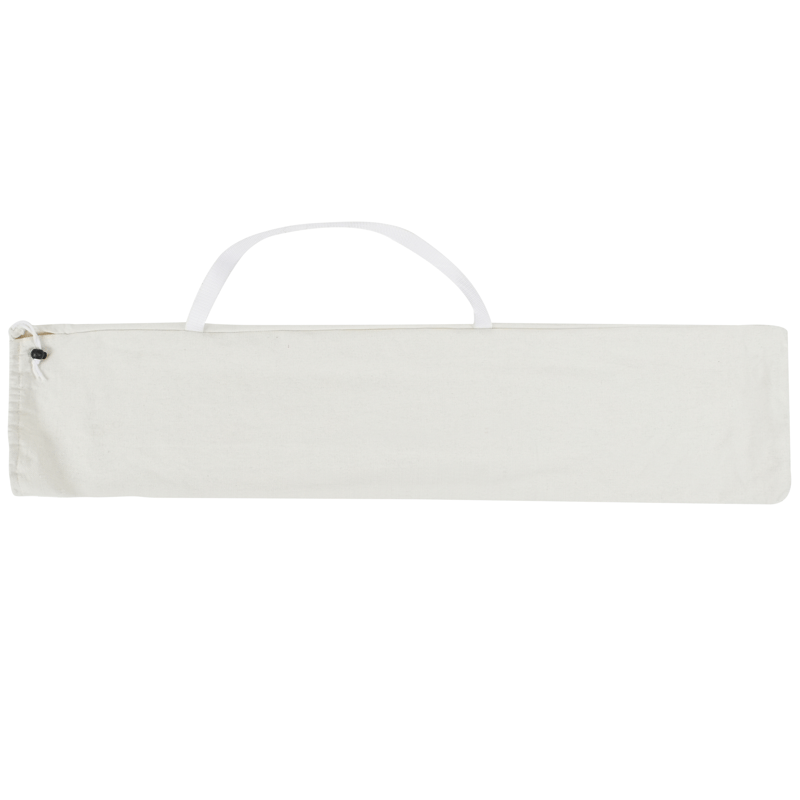 Riipputuoli ulos Varena Puuvilla - Beige/Sininen - Puutarhakalusteet - Puutarhatuoli - Riipputuoli