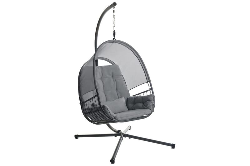 Riippuva tuoli Alviano, Tummanharmaa