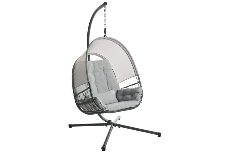 Riippuva tuoli Alviano, Vaaleanharmaa