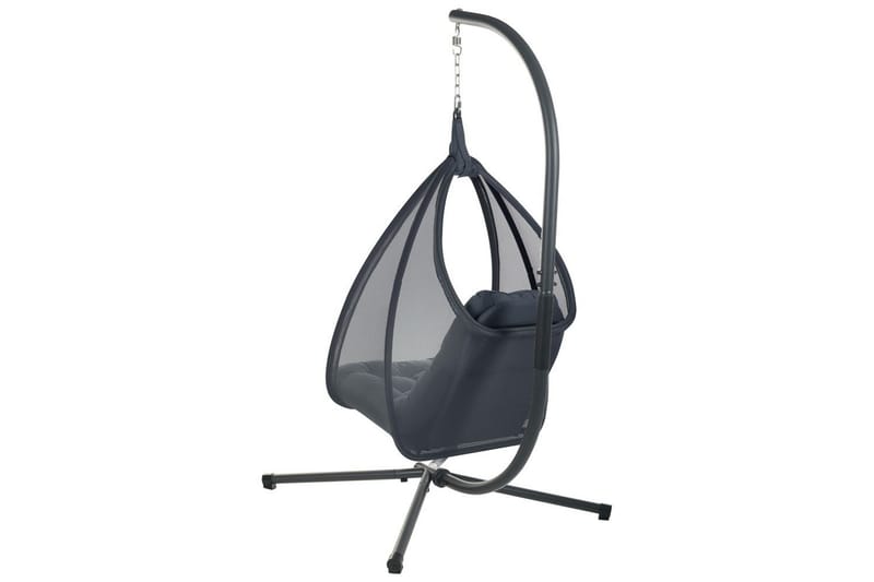 Riippuva tuoli Avegno - Tummanharmaa - Puutarhakalusteet - Puutarhatuoli - Riipputuoli