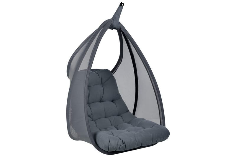 Riippuva tuoli Avegno - Tummanharmaa - Puutarhakalusteet - Puutarhatuoli - Riipputuoli