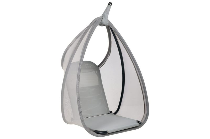 Riippuva tuoli Avegno - Vaaleanharmaa - Puutarhakalusteet - Puutarhatuoli - Riipputuoli