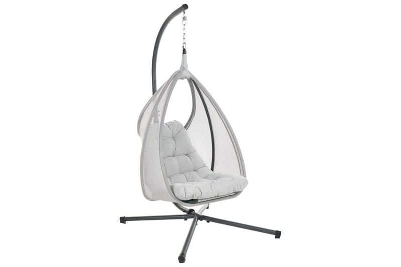 Riippuva tuoli Avegno, Vaaleanharmaa