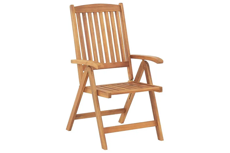 Riliegh Asentotuoli - Vaaleanruskea/Sininen - Puutarhakalusteet - Puutarhatuoli - Säätötuoli