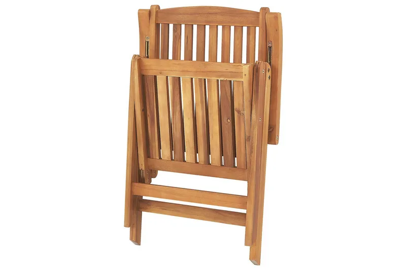 Riliegh Asentotuoli - Vaaleanruskea/Sininen - Puutarhakalusteet - Puutarhatuoli - Säätötuoli