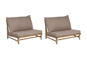 Rosthern Ulkotuoli - Vaaleanruskea/Beige - Puutarhakalusteet - Puutarhatuoli - Ulkotilan nojatuolit