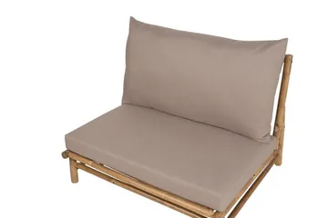 Rosthern Ulkotuoli - Vaaleanruskea/Beige - Puutarhakalusteet - Puutarhatuoli - Ulkotilan nojatuolit