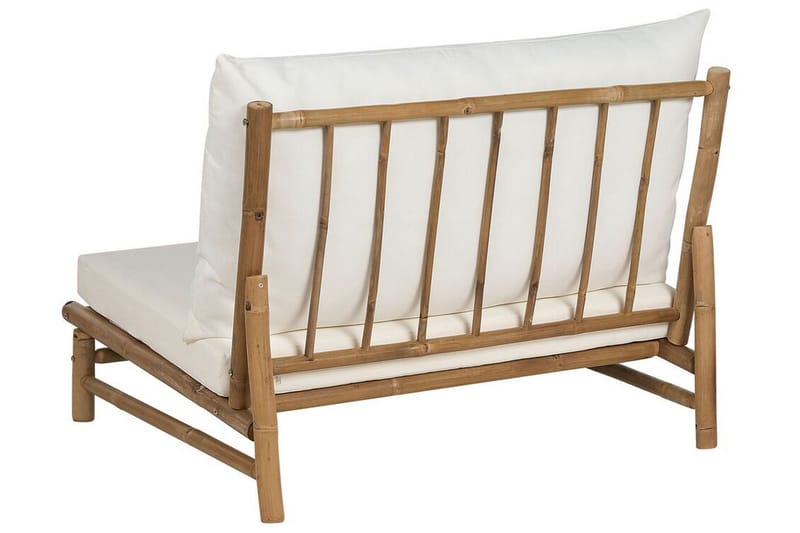 Rosthern Ulkotuoli - Vaaleanruskea/Valkoinen - Puutarhakalusteet - Puutarhatuoli - Ulkotilan nojatuolit