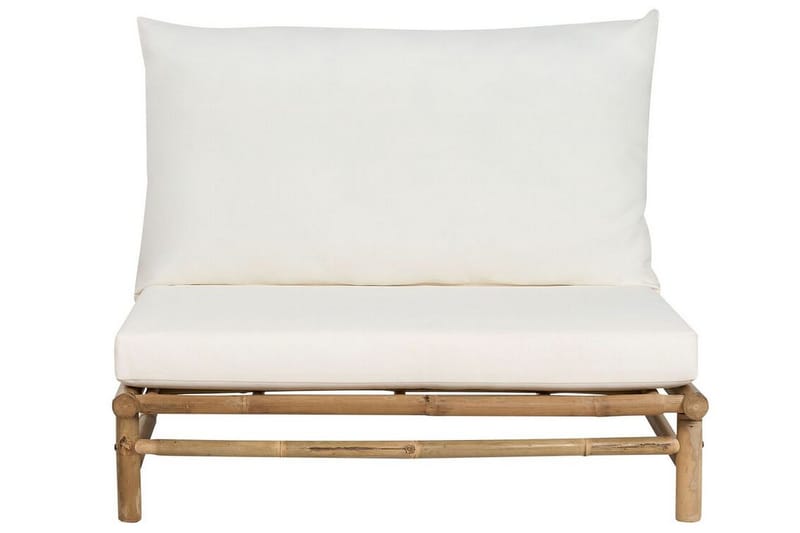 Rosthern Ulkotuoli - Vaaleanruskea/Valkoinen - Puutarhakalusteet - Puutarhatuoli - Ulkotilan nojatuolit