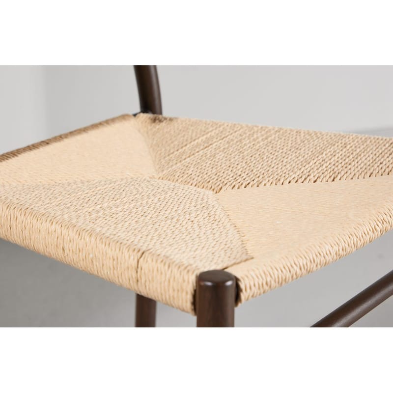 Ruokailutuoli Polly - Mokka - Puutarhakalusteet - Puutarhatuoli - Karmituoli ulos